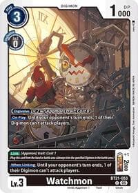 Watchmon - World Convergence - Digimon Card Game card