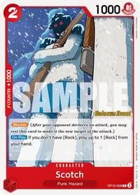 Scotch - Royal Blood Release Event Cards - One Piece Card Game card