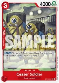 Ceaser Soldier - Royal Blood Release Event Cards - One Piece Card Game card