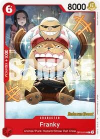 Franky (014) - Royal Blood Release Event Cards - One Piece Card Game card