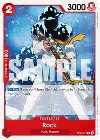 Rock - Royal Blood Release Event Cards - One Piece Card Game card