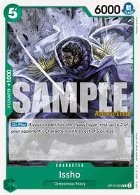 Issho - Royal Blood Release Event Cards - One Piece Card Game card