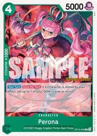 Perona (036) - Royal Blood Release Event Cards - One Piece Card Game card