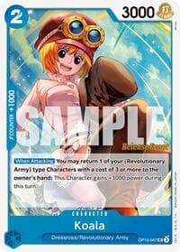 Koala - Royal Blood Release Event Cards - One Piece Card Game card