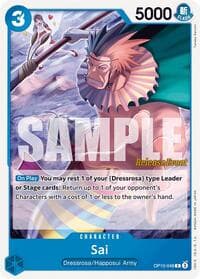 Sai - Royal Blood Release Event Cards - One Piece Card Game card