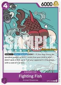 Fighting Fish - Royal Blood Release Event Cards - One Piece Card Game card
