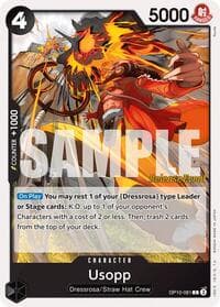 Usopp (081) - Royal Blood Release Event Cards - One Piece Card Game card