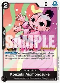 Kouzuki Momonosuke (083) - Royal Blood Release Event Cards - One Piece Card Game card