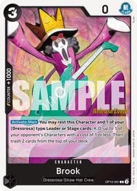 Brook (091) - Royal Blood Release Event Cards - One Piece Card Game card
