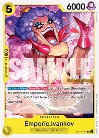 Emporio.Ivankov - Royal Blood Release Event Cards - One Piece Card Game card