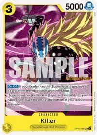 Killer - Royal Blood Release Event Cards - One Piece Card Game card