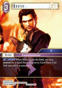 Reeve EX - Legacy Collection - Final Fantasy TCG card