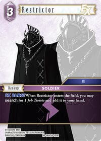 Restrictor EX - Legacy Collection - Final Fantasy TCG card