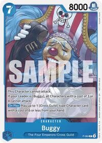 Buggy (OP10 Release Event) - One Piece Promotion Cards - One Piece Card Game card