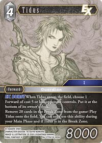 Tidus EX - Legacy Collection - Final Fantasy TCG card