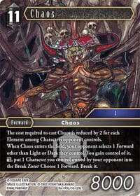 Chaos - Legacy Collection - Final Fantasy TCG card