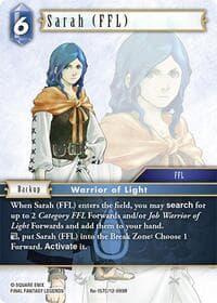 Sarah (FFL) - Legacy Collection - Final Fantasy TCG card