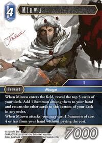 Minwu - Legacy Collection - Final Fantasy TCG card