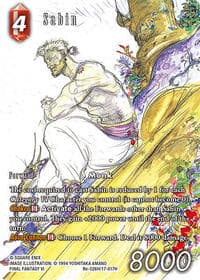 Sabin (Full Art) - Legacy Collection - Final Fantasy TCG card