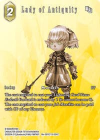 Lady of Antiquity (Full Art) - Legacy Collection - Final Fantasy TCG card