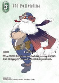 Cid Pollendina (Full Art) - Legacy Collection - Final Fantasy TCG card