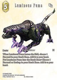 Luminous Puma (Full Art) - Legacy Collection - Final Fantasy TCG card