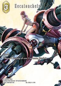 Hecatoncheir (Full Art) - Legacy Collection - Final Fantasy TCG card