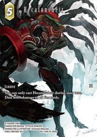 Hecatoncheir (Re-110H/15-082H) (Full Art) - Legacy Collection - Final Fantasy TCG card