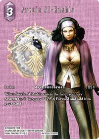Arecia Al-Rashia (Full Art) - Legacy Collection - Final Fantasy TCG card