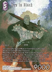 Man in Black (Full Art) - Legacy Collection - Final Fantasy TCG card