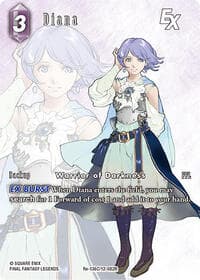 Diana EX (Full Art) - Legacy Collection - Final Fantasy TCG card
