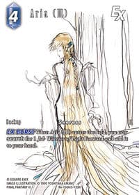 Aria (III) EX (Full Art) - Legacy Collection - Final Fantasy TCG card
