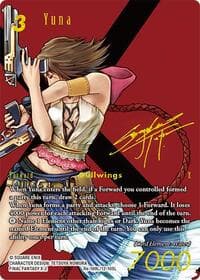 Yuna (Re-169L/12-105L) (Signed) - Legacy Collection - Final Fantasy TCG card
