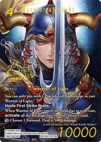 Warrior of Light (Signed) - Legacy Collection - Final Fantasy TCG card