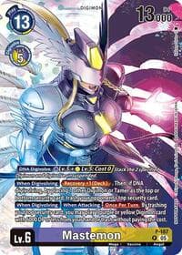 Mastemon (BT-21: Illustration Celebration Pack) - World Convergence - Digimon Card Game card