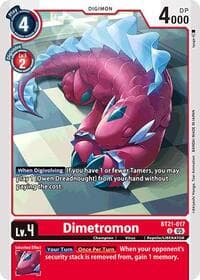 Dimetromon - World Convergence - Digimon Card Game card