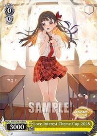 Love Interest Theme Cup 2025 - Bushiroad Event Cards - Weiss Schwarz card