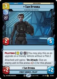 Tam Ryvora - Searching For Purpose - Jump to Lightspeed - Star Wars: Unlimited card