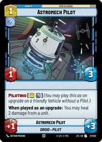 Astromech Pilot - Jump to Lightspeed - Star Wars: Unlimited card