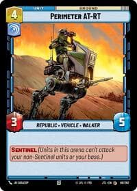 Perimeter AT-RT - Jump to Lightspeed - Star Wars: Unlimited card
