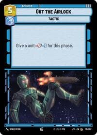 Out the Airlock - Jump to Lightspeed - Star Wars: Unlimited card