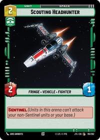 Scouting Headhunter - Jump to Lightspeed - Star Wars: Unlimited card
