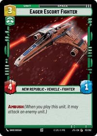 Eager Escort Fighter - Jump to Lightspeed - Star Wars: Unlimited card