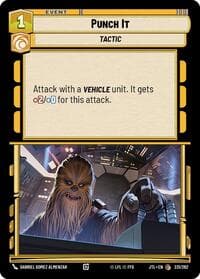 Punch It - Jump to Lightspeed - Star Wars: Unlimited card