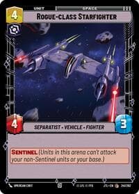 Rogue-class Starfighter - Jump to Lightspeed - Star Wars: Unlimited card