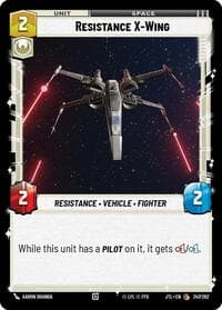 Resistance X-Wing - Jump to Lightspeed - Star Wars: Unlimited card