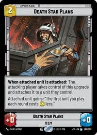 Death Star Plans - Jump to Lightspeed - Star Wars: Unlimited card