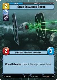 Onyx Squadron Brute (Hyperspace) - Jump to Lightspeed - Star Wars: Unlimited card