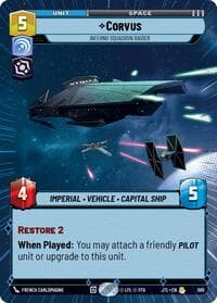Corvus - Inferno Squadron Raider (Hyperspace) - Jump to Lightspeed - Star Wars: Unlimited card
