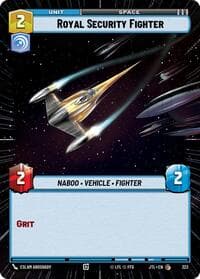 Royal Security Fighter (Hyperspace) - Jump to Lightspeed - Star Wars: Unlimited card